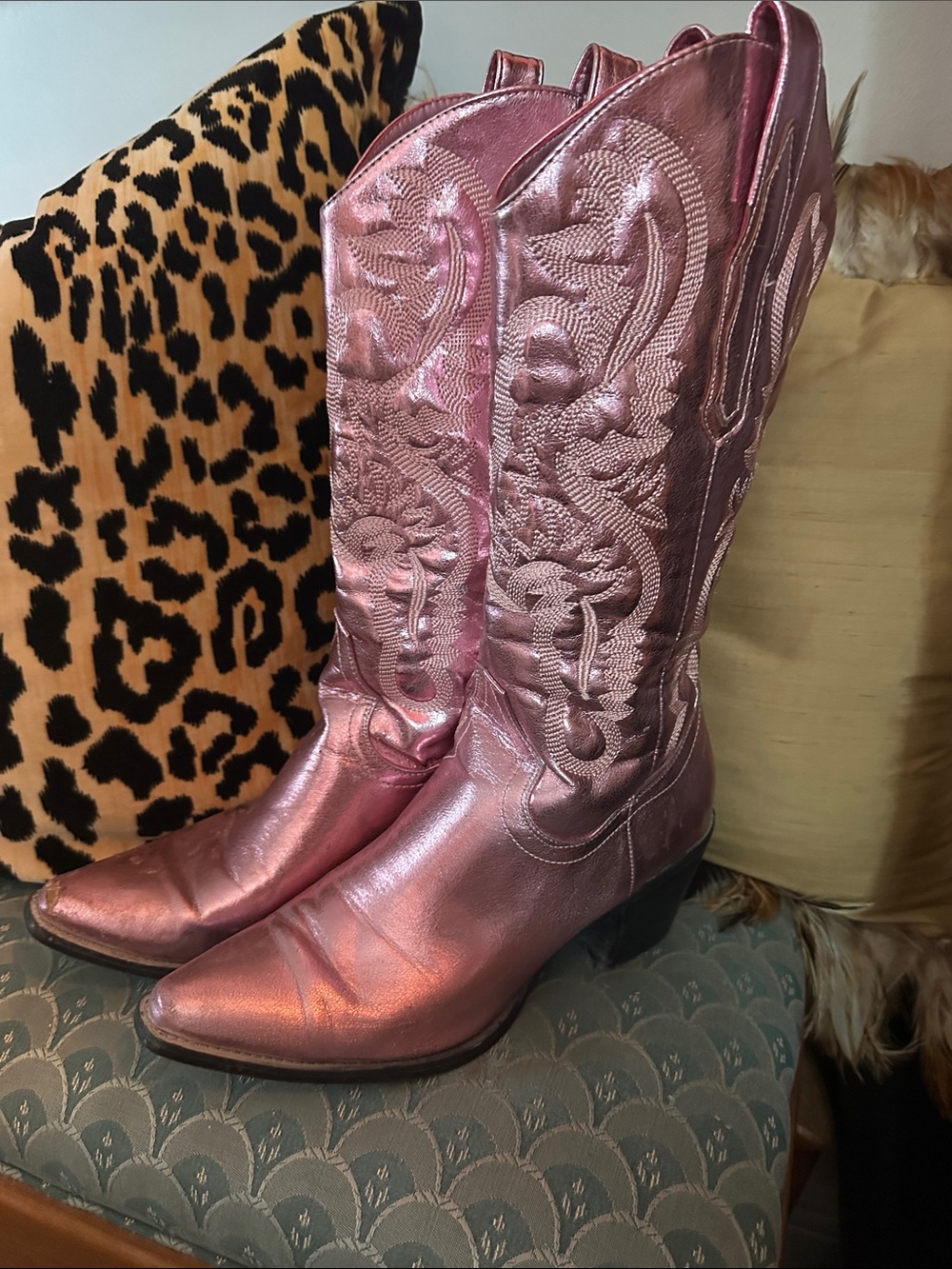 Billini Pink Western Boots